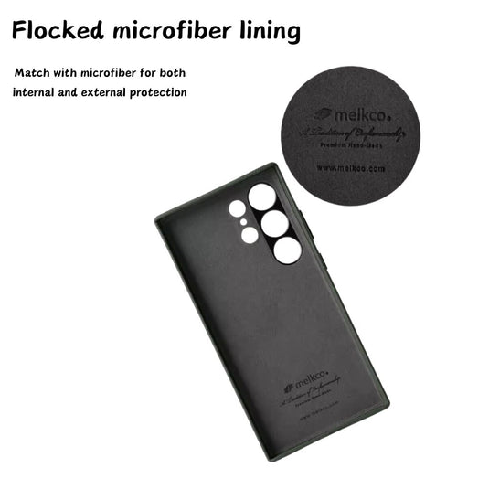 Samsung Galaxy S24/Plus/Ultra - Melkco Business Drop Proof Genuine Leather Series Case - i-Station Mobile Phone & Electronic Device Repair and Accessories