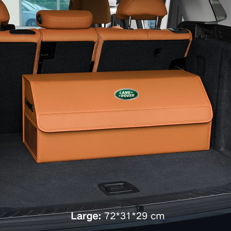 Load image into Gallery viewer, Land Rover Microfiber Leather Car Trunk Storage Box for Defender, Range Rover Sport, Evoque, Velar, Discovery 4/5, Freelander - i-Station Mobile Phone & Electronic Device Repair and Accessories