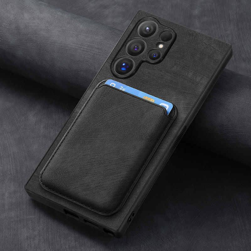 Load image into Gallery viewer, Samsung Galaxy A55 5G (SM-A556) - Business Shockproof Magnetic Attraction Leather Wallet Series Case - i-Station Mobile Phone & Electronic Device Repair and Accessories