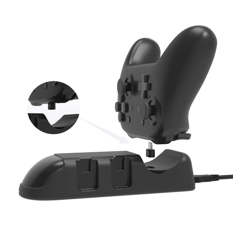 Load image into Gallery viewer, Nintendo Switch Joy-con/Pro Controller 5 in 1 Smart Charging Stand - Polar Tech Australia
