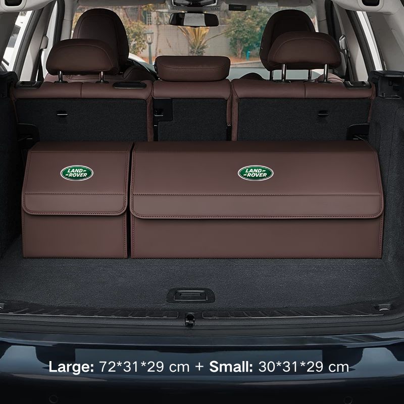 Load image into Gallery viewer, Land Rover Microfiber Leather Car Trunk Storage Box for Defender, Range Rover Sport, Evoque, Velar, Discovery 4/5, Freelander - i-Station Mobile Phone & Electronic Device Repair and Accessories
