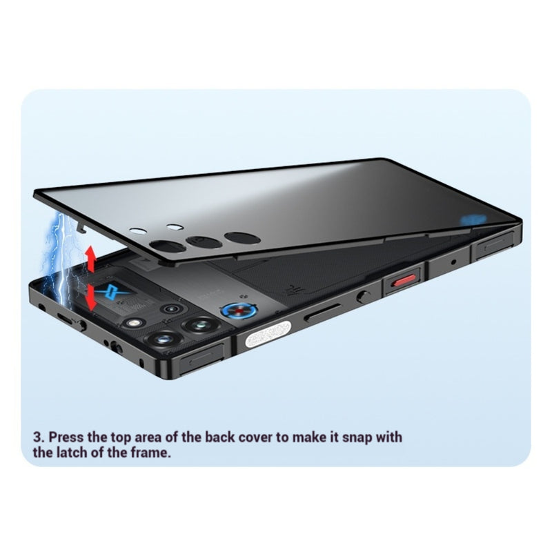 Load image into Gallery viewer, ZTE nubia Red Magic 9S Pro / 9S Pro Plus - Metal Frame Frosted Magnetic Phone Case - i-Station Mobile Phone & Electronic Device Repair and Accessories