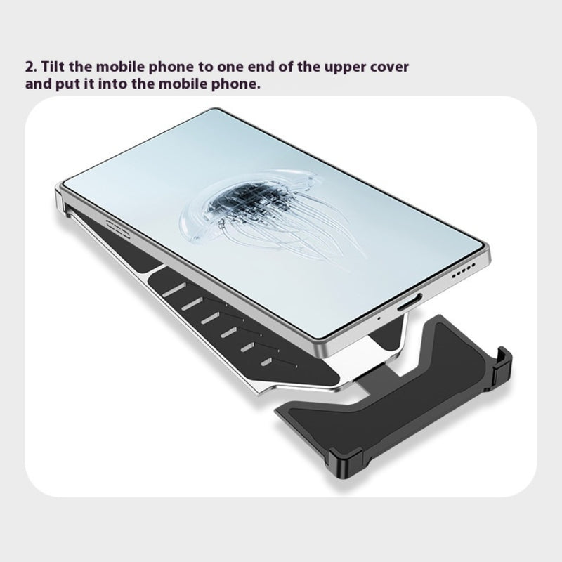 Load image into Gallery viewer, ZTE nubia Red Magic 10 Pro / 10 Pro Plus - Metal Heat Dissipation Clip-On Frameless Shockproof Phone Case - i-Station Mobile Phone & Electronic Device Repair and Accessories