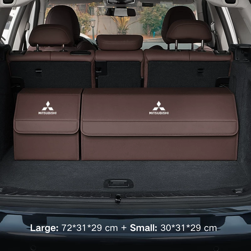 Load image into Gallery viewer, Mitsubishi Microfiber Leather Car Trunk Storage Box for Outlander, ASX, Eclipse Cross, L200, Pajero, Triton, Lancer EX - i-Station Mobile Phone & Electronic Device Repair and Accessories