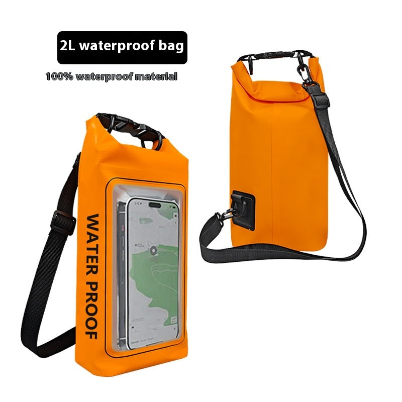 Load image into Gallery viewer, IP68 Waterproof Dry Bag 2L - Roll Top Waterproof Pool Bag,dry bags for kayaking waterproof-w/Phone Pouch,Large Waterproof Phone Pouch,Boating & Kayak Accessories camping - i-Station Mobile Phone & Electronic Device Repair and Accessories