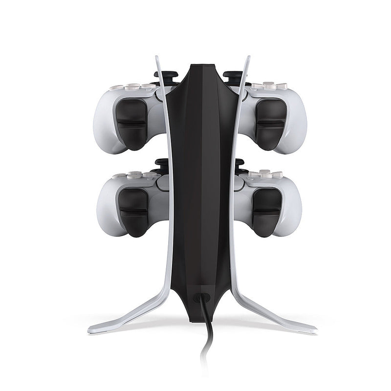 Load image into Gallery viewer, PS5 Controller Charging Station Dual Gamepad Charging Stand with Blue Ambient Light - Polar Tech Australia