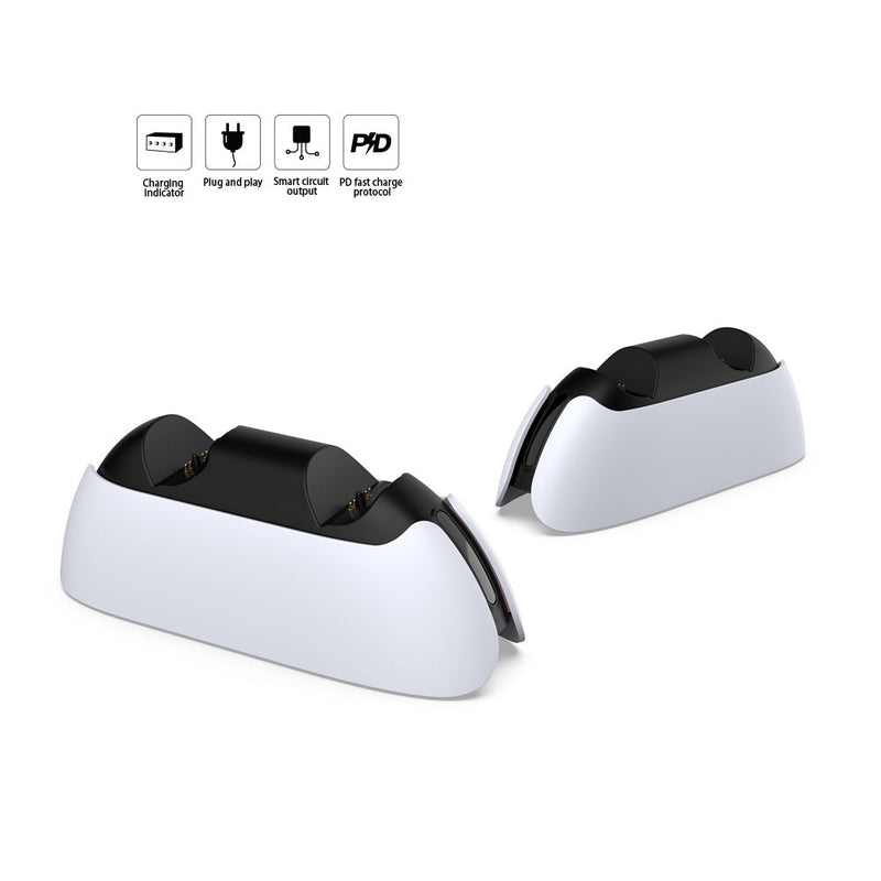 Load image into Gallery viewer, PS5 Joystick PlayStation 5 Dual Controller Charger Dock Station with LED Indicator - Polar Tech Australia