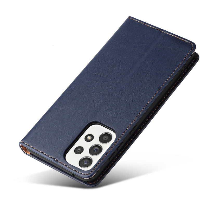 Load image into Gallery viewer, Samsung Galaxy A56 SM-A566 Premium Leather Flip Shockproof Wallet Series Case With Card Slot - i-Station Mobile Phone & Electronic Device Repair and Accessories