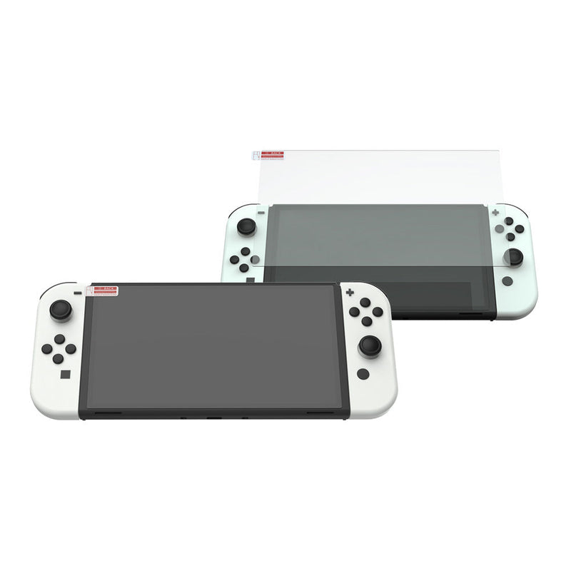 Load image into Gallery viewer, Nintendo Switch OLED 2Pcs Anti-fingerprint Film 9H Tempered Glass Screen Protector - Polar Tech Australia
