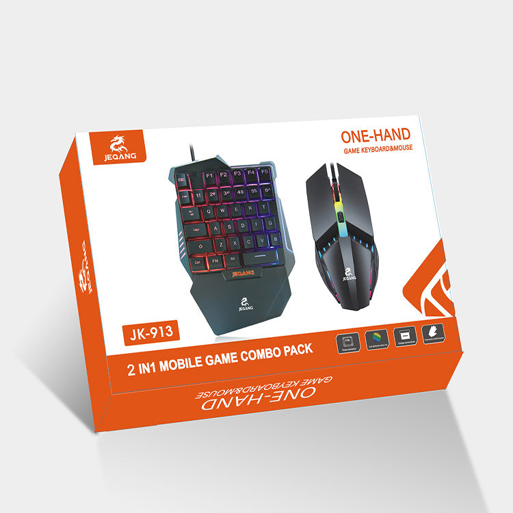Load image into Gallery viewer, PC Computer Xbox Wired Gaming Keyboard Mouse Kit - Polar Tech Australia