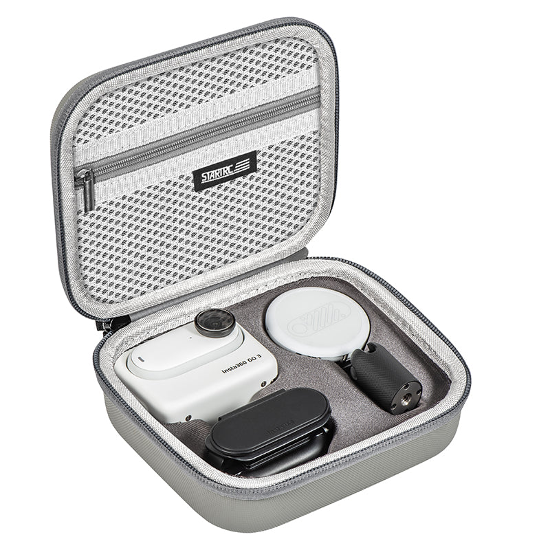 Load image into Gallery viewer, STARTRC PU Waterproof Storage Bag for Insta360 Go 3 (Grey) - i-Station Mobile Phone & Electronic Device Repair and Accessories