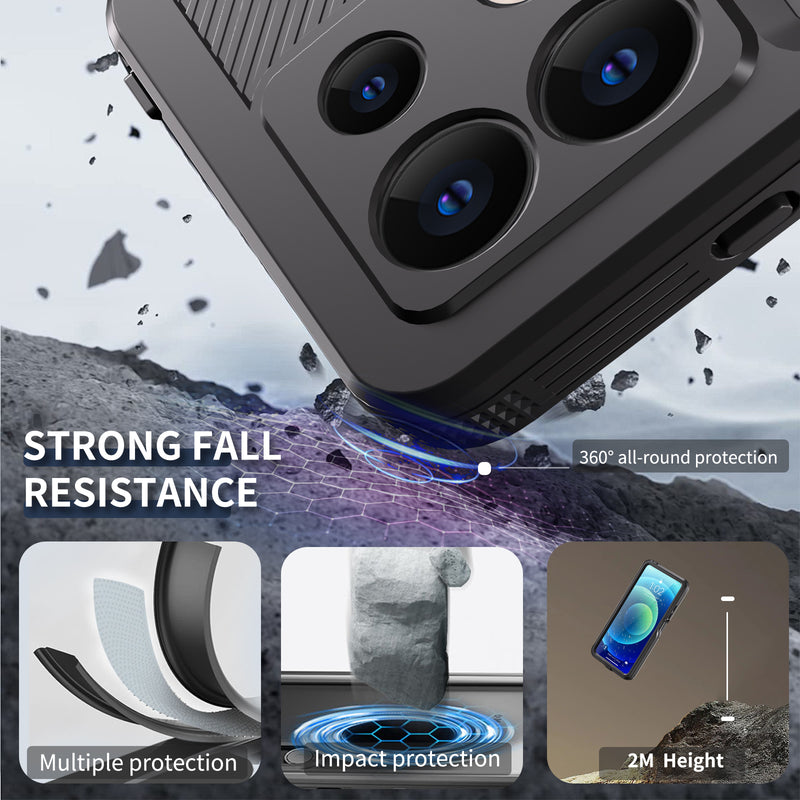 Load image into Gallery viewer, Xiaomi Redmi Note 13 5G / 13 Pro 5G - Shellbox Full Covered Waterproof Heavy Duty Tough Armor Case - i-Station