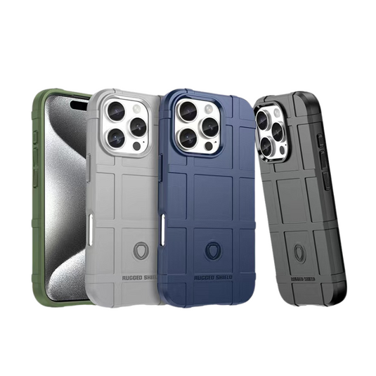 iPhone 16 /16 Plus /16 Pro /16 Pro Max -  Military Rugged Shield Heavy Duty Drop Proof Case - i-Station Mobile Phone & Electronic Device Repair and Accessories