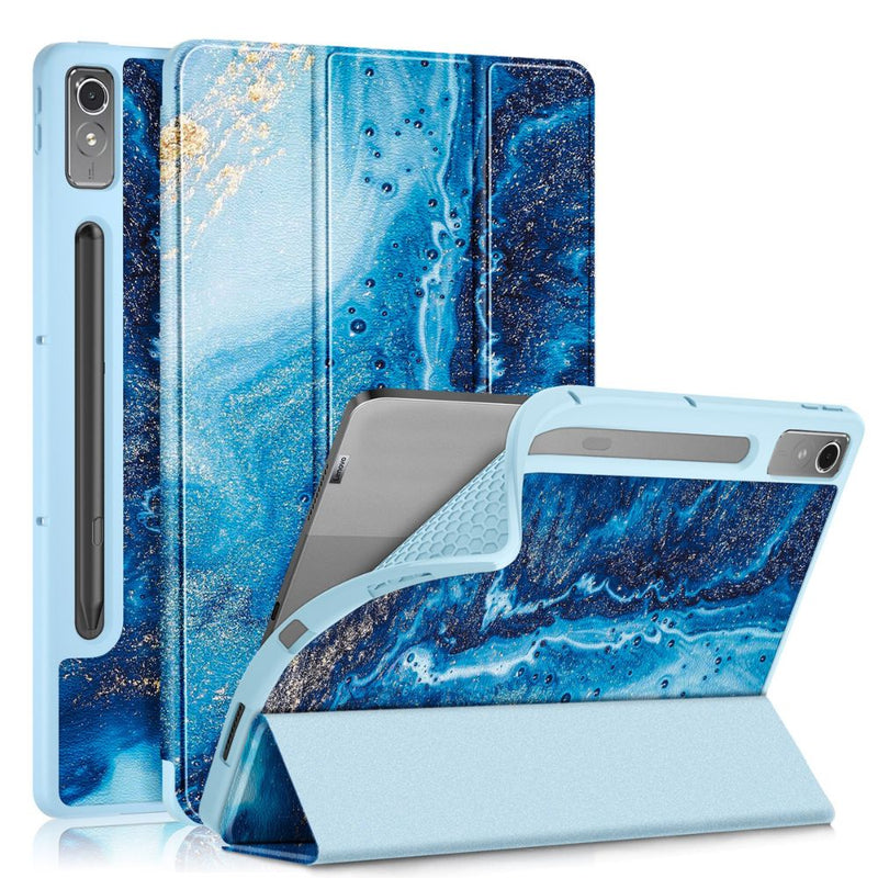 Load image into Gallery viewer, Lenovo Tab P12 12.7" 2023 (TB370/TB371) - Intelligent Sleep Foldable Essentials Series Stand Case - i-Station Mobile Phone & Electronic Device Repair and Accessories