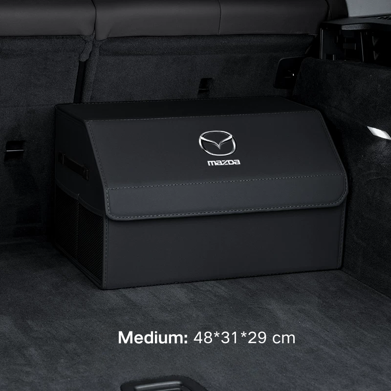 Load image into Gallery viewer, Mazda Microfiber Leather Car Trunk Storage Box for Mazda 6, Mazda 3, CX-30, Atenza, CX-4, CX-5
