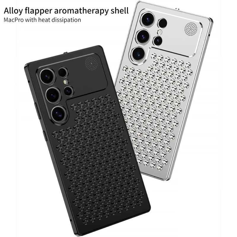 Load image into Gallery viewer, Samsung Galaxy S24/Plus/Ultra - Metal Heat Dissipation Phone Case - i-Station Mobile Phone & Electronic Device Repair and Accessories