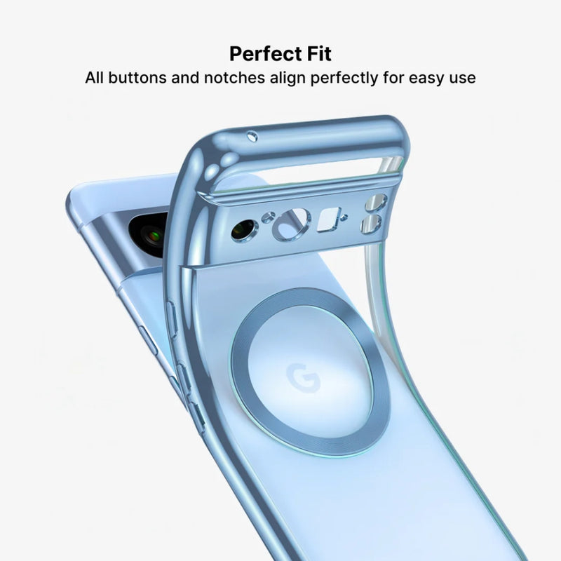 Load image into Gallery viewer, Google Pixel 7A - Ultra Thin Transparent Magnetic Soft Case - i-Station Mobile Phone & Electronic Device Repair and Accessories