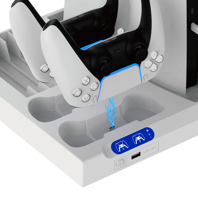 Load image into Gallery viewer, Sony PlayStation P5 Slim & P5 - Multi Functional Dock Station Holder - Polar Tech Australia