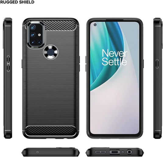 OnePlus 1+Nord N10 5G - Shield Shockproof Rugged Heavy Duty Case With 2PC 9H Glass Screen Protector - i-Station Mobile Phone & Electronic Device Repair and Accessories