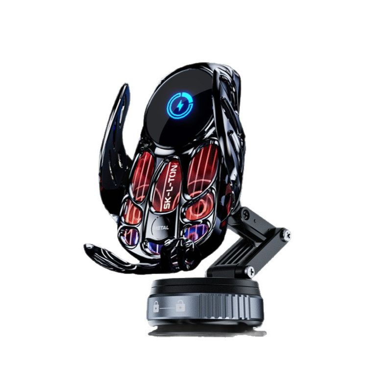 Load image into Gallery viewer, Universal 15W Wireless Car Phone Charger & Holder – Motorized Suction Cup Mount for Navigation - i-Station Mobile Phone & Electronic Device Repair and Accessories