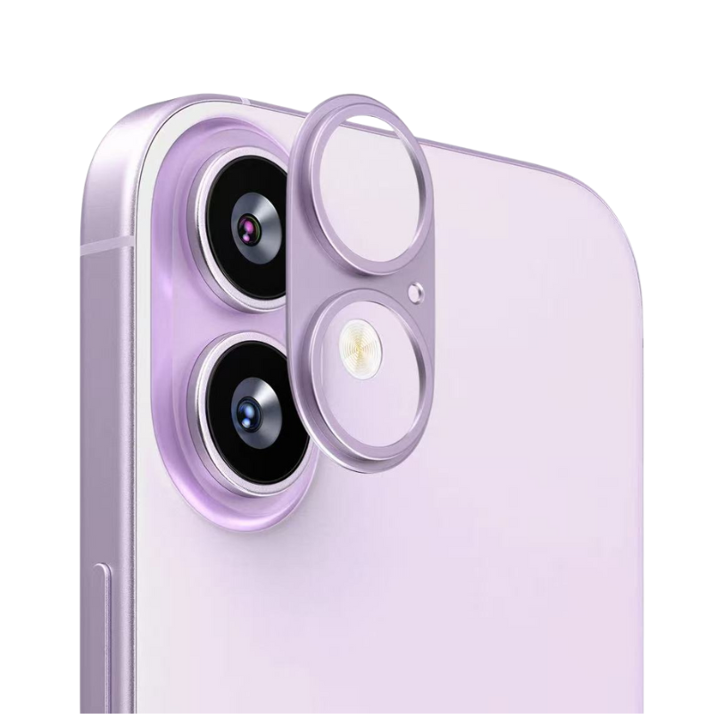 Load image into Gallery viewer, Apple iPhone 17/Air/Pro/Max Matte Metal Hollow Camera Lens Cover