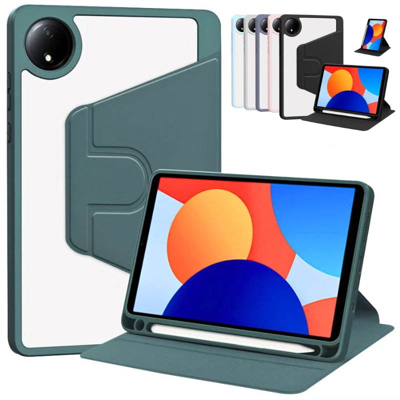 Load image into Gallery viewer, Xiaomi Redmi Pad SE 8.7'' 2024 Smart Genuine Leather Shockproof Flip Cover Case - i-Station Mobile Phone & Electronic Device Repair and Accessories
