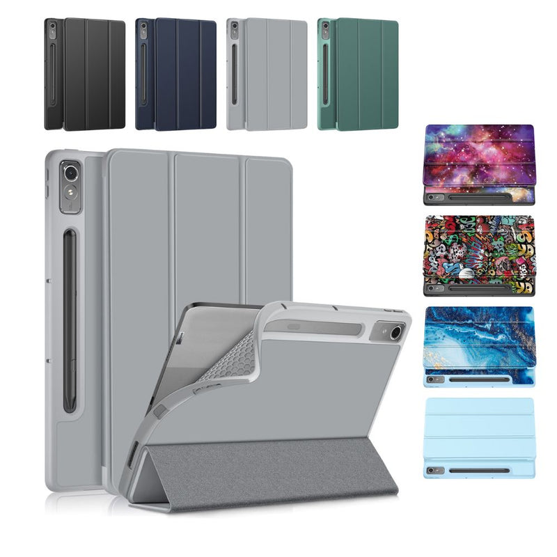 Load image into Gallery viewer, Lenovo Tab P12 12.7" 2023 (TB370/TB371) - Intelligent Sleep Foldable Essentials Series Stand Case - i-Station Mobile Phone & Electronic Device Repair and Accessories