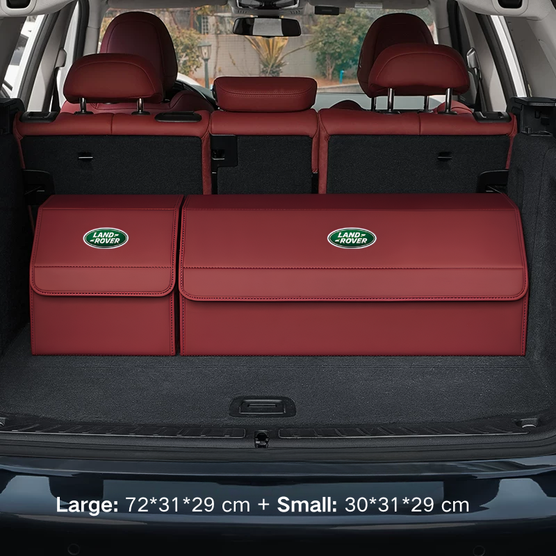 Load image into Gallery viewer, Land Rover Microfiber Leather Car Trunk Storage Box for Defender, Range Rover Sport, Evoque, Velar, Discovery 4/5, Freelander - i-Station Mobile Phone & Electronic Device Repair and Accessories