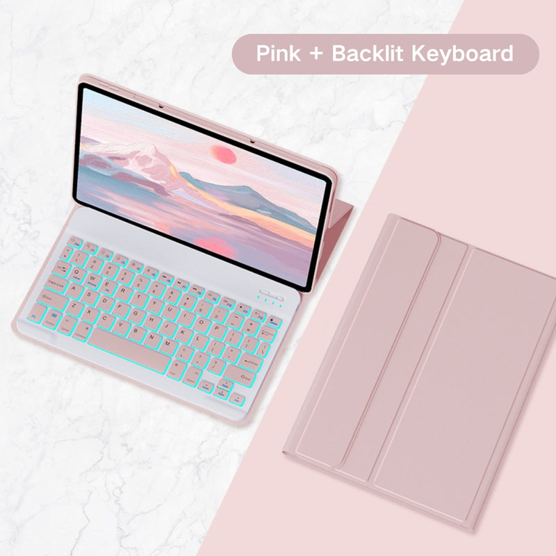 Load image into Gallery viewer, Lenovo Tab P11 / Tab P11 Plus 11.0" 2021 - Detachable Magnetic Bluetooth Keyboard Case With Backlight and Mouse - i-Station Mobile Phone & Electronic Device Repair and Accessories