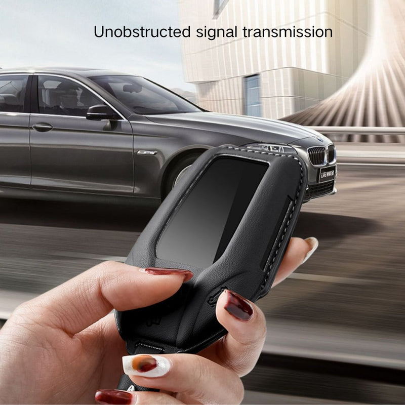 Load image into Gallery viewer, BMW Leather Car Key Fob Case Cover For 1, 2, 3, 5, 7 Series, X1, X3, X5, X6, X7, ix1, ix40, ix50, i8 - i-Station Mobile Phone & Electronic Device Repair and Accessories
