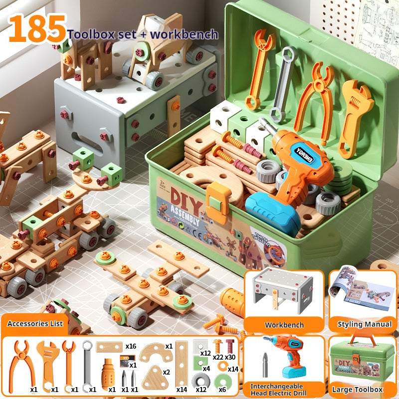 Load image into Gallery viewer, Kids DIY Assembly Construction Tool Set – Creative Building & Parent-Child Interactive Learning Toy - i-Station Mobile Phone & Electronic Device Repair and Accessories