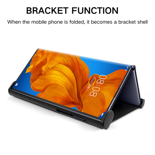 Huawei Mate X/XS Minimalist Folding Bracket Protective Genuine Leather Series Case - i-Station Mobile Phone & Electronic Device Repair and Accessories
