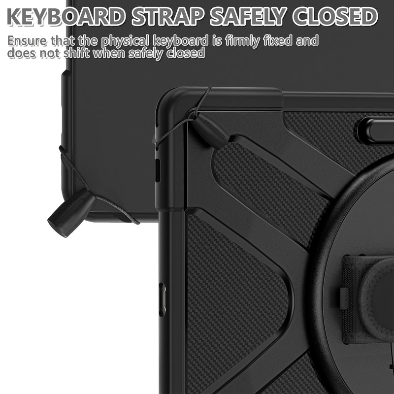 Load image into Gallery viewer, Samsung Galaxy Tab S8 Ultra & S9 Ultra 14.6" - 360 Degree Rotate Shockproof Heavy Duty Tough Stand Case Cover With  Pen Holder - Polar Tech Australia