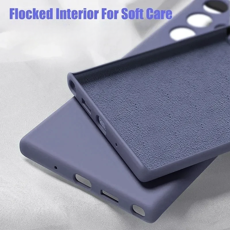 Load image into Gallery viewer, Samsung Galaxy S24 SM-S921/Plus SM-S926/Ultra SM-S928 Ultra-thin Full-cover Shockproof Liquid Silicone Essentials Series Case - i-Station Mobile Phone & Electronic Device Repair and Accessories
