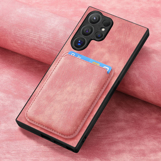 Samsung Galaxy A55 5G (SM-A556) - Business Shockproof Magnetic Attraction Leather Wallet Series Case - i-Station Mobile Phone & Electronic Device Repair and Accessories