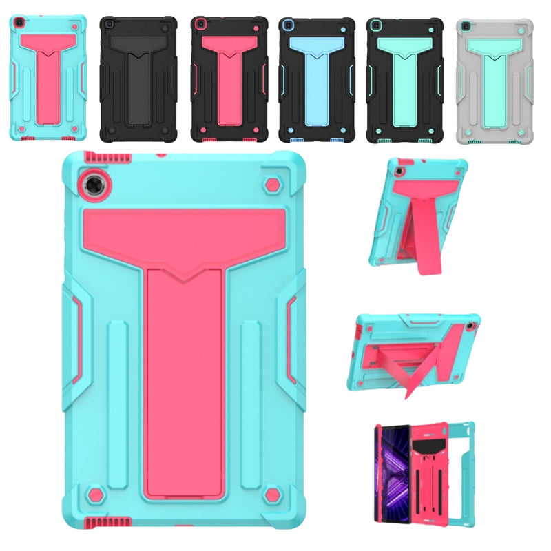 Load image into Gallery viewer, Lenovo Tab M10 Plus (3rd Gen) 10.6" inch 2022 - Color-blocked T-shaped Stand Heavy Duty Series Case - i-Station Mobile Phone & Electronic Device Repair and Accessories