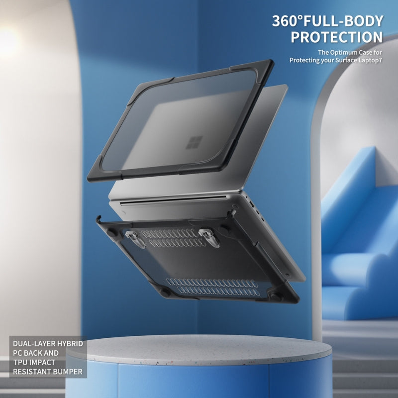 Load image into Gallery viewer, Microsoft Surface Laptop 7 13.8" - Shockproof Heavy Duty Tough Case Cover - i-Station Mobile Phone & Electronic Device Repair and Accessories