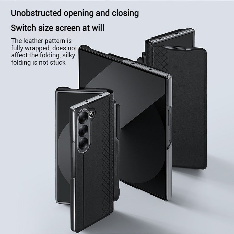 Load image into Gallery viewer, Samsung Galaxy Z Fold5 - Minimalist Luxury Flip Wallet Shockproof Case - i-Station Mobile Phone & Electronic Device Repair and Accessories