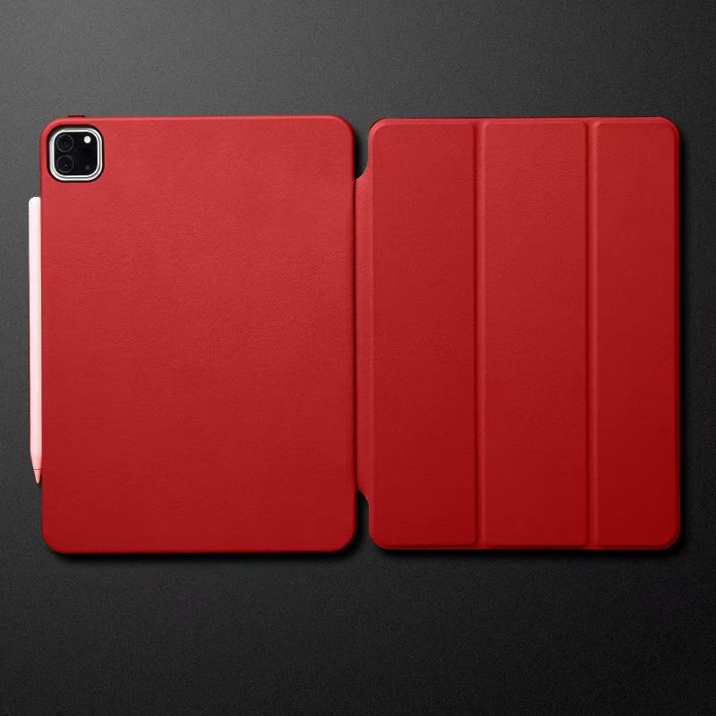 Load image into Gallery viewer, Apple iPad Pro 12.9-inch 3rd/4/5/6th Gen (2018/2020/2021/2022) Genuine Leather Full-protection Shockproof Case - i-Station Mobile Phone & Electronic Device Repair and Accessories