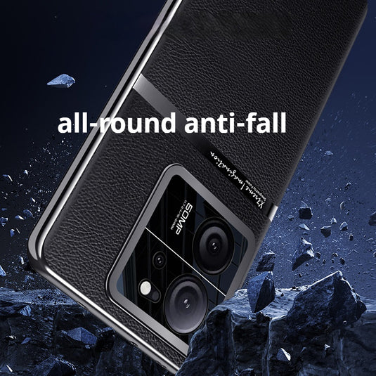 Xiaomi Mi 13/Ultra/Pro Ultra-thin Electroplated Plain Leather Essentials Series Case - i-Station Mobile Phone & Electronic Device Repair and Accessories