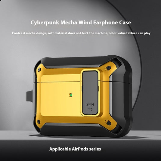 Apple AirPods 4 - Full Drop Protection Auto Pop-Up Lid Design Cover Heavy Duty Protecive Case - i-Station Mobile Phone & Electronic Device Repair and Accessories
