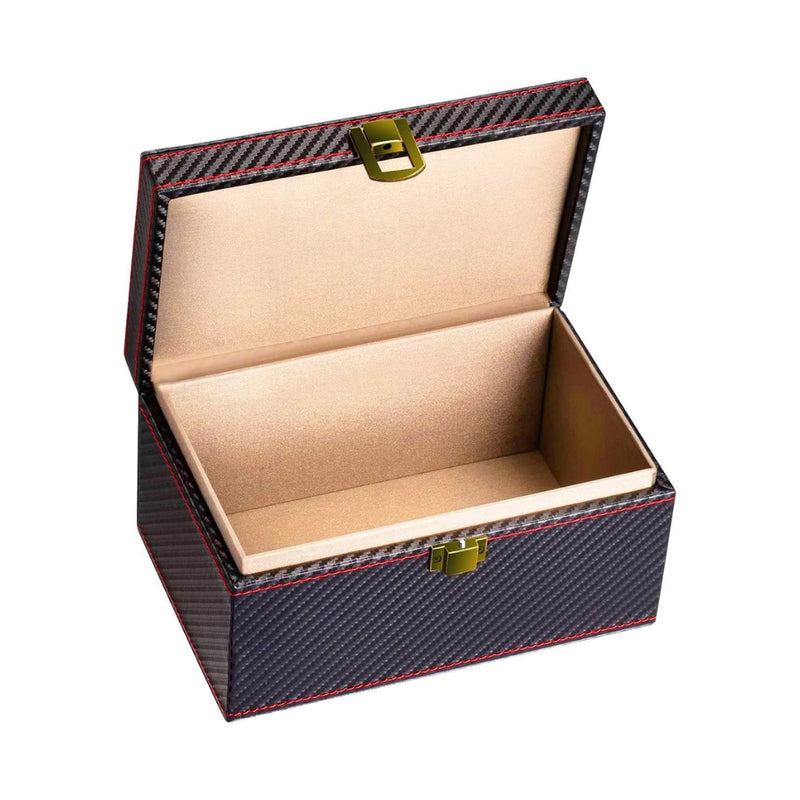 Load image into Gallery viewer, Car Key Carbon Fiber Pattern Leather Signal Blocking Box - i-Station Mobile Phone & Electronic Device Repair and Accessories