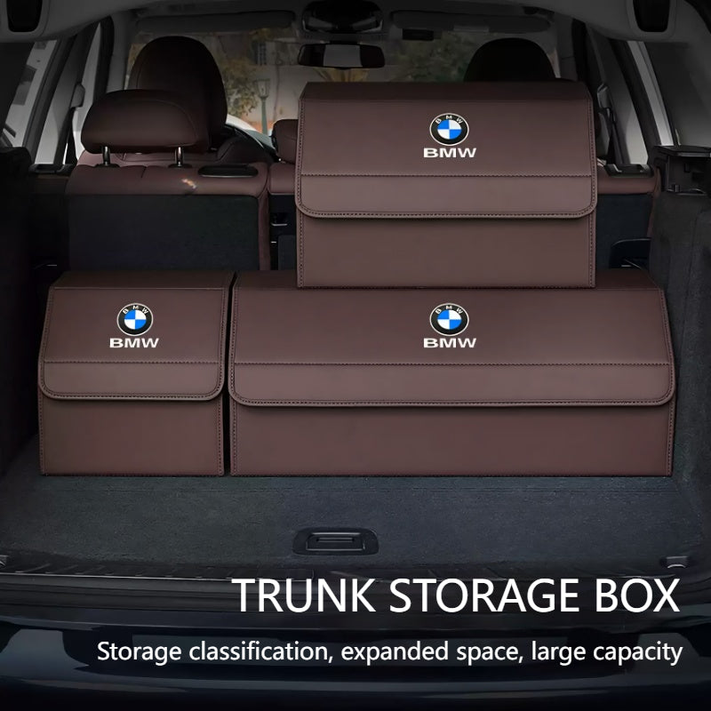Load image into Gallery viewer, BMW Microfiber Leather Car Trunk Storage Box for X5L, X1, X3, X4, X6, X7, 1/3/5/6/7 Series, iX3, iX4, iX5 - i-Station Mobile Phone & Electronic Device Repair and Accessories