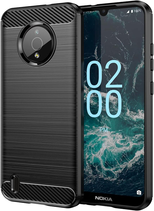 Nokia C200 - Shield Shockproof Rugged Heavy Duty Case With 2PC 9H Tempered Glass Screen Protector - i-Station Mobile Phone & Electronic Device Repair and Accessories