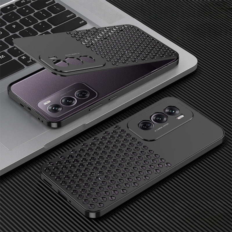 Load image into Gallery viewer, OPPO Reno12/Pro - Metal Heat Dissipation Phone Case - i-Station Mobile Phone & Electronic Device Repair and Accessories