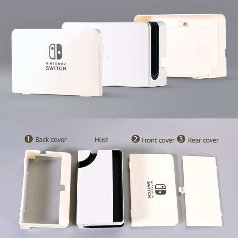 Load image into Gallery viewer, Nintendo Switch / Switch OLED TV Dock 360° Full-Cover Hard Protective Case