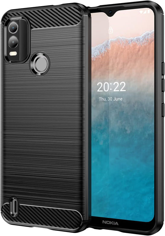 Nokia C21 Plus - Shield Shockproof Rugged Heavy Duty Case With 2PC 9H Tempered Glass Screen Protector - i-Station Mobile Phone & Electronic Device Repair and Accessories