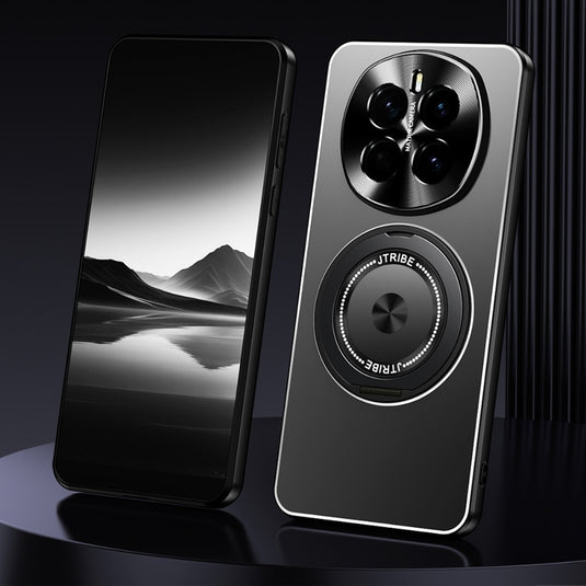 Honor X60/Pro - Rotating Holder Frosted Metal Phone Case - i-Station Mobile Phone & Electronic Device Repair and Accessories