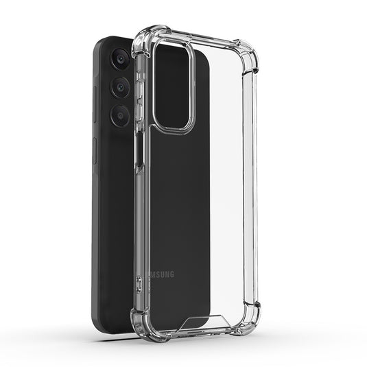 Samsung Galaxy A16 4G/5G - AirPillow Cushion Transparent Soft Clear TPU Four Corners Protective Case With 2PC 9H Tempered Glass Screen Protector - i-Station Mobile Phone & Electronic Device Repair and Accessories