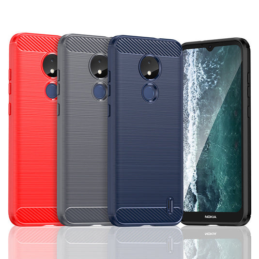 Nokia C21 - Shield Shockproof Rugged Heavy Duty Case With 2PC 9H Tempered Glass Screen Protector - i-Station Mobile Phone & Electronic Device Repair and Accessories